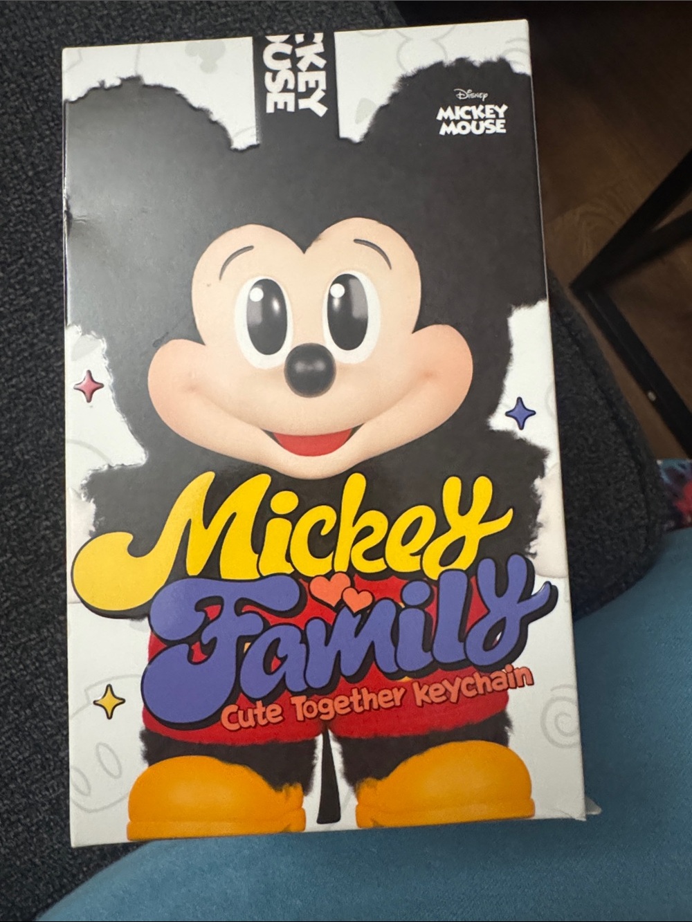 POP MART Disney Mickey Family "Cute Together" blind box keychain